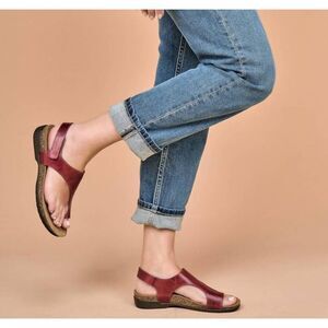 Dansko Women's Reece Sandal Cinnabar Size 37 EU